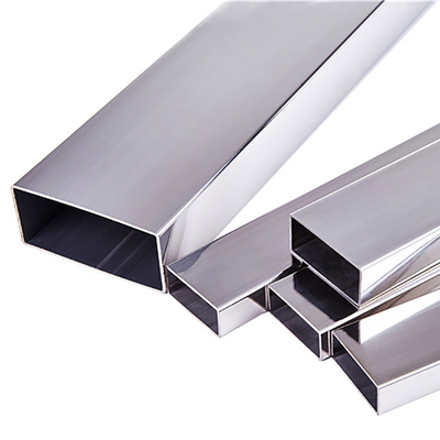 Square 405 Welded Metal Stainless Steel Pipe Seamless 1.5mm Wall Thickness
