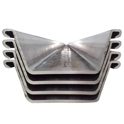 Q235 Q275 Q345 Loại U Cọc tấm loại 2 400x100x10.5mm cho xây dựng